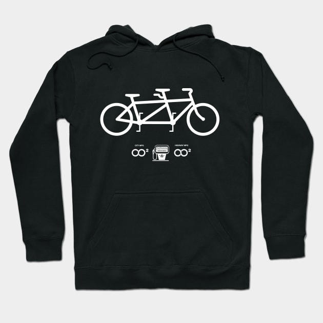 Bike Tandem Infinity MPG Hoodie by vo_maria